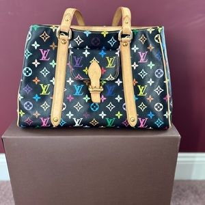 Authentic Black Monogram Louis Vuitton Shoulder Bag Euc 2006